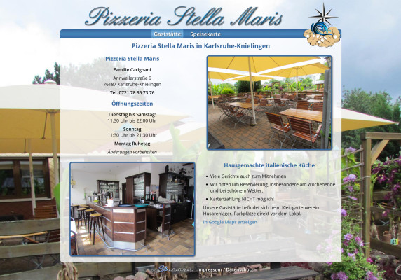 Stella Maris Internetseite